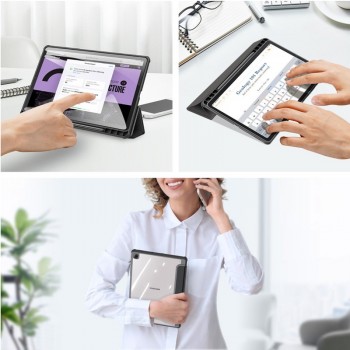 Dux Ducis Toby dirbtinos odos dėklas (Samsung Tab S6 Lite 10.4 (P610/P615)-S6 Lite 2022 (P613/P619)-Tab S6 Lite 2024 (P625/SM-P620NZAAEUE) Dux Ducis Toby dirbtinos odos dėklas (Samsung Tab S6 Lite 10.4 (P610/P615)-S6 Lite 2022 (P613/P619)-Tab S6 Lite 2024 (P625/SM-P620NZAAEUE)